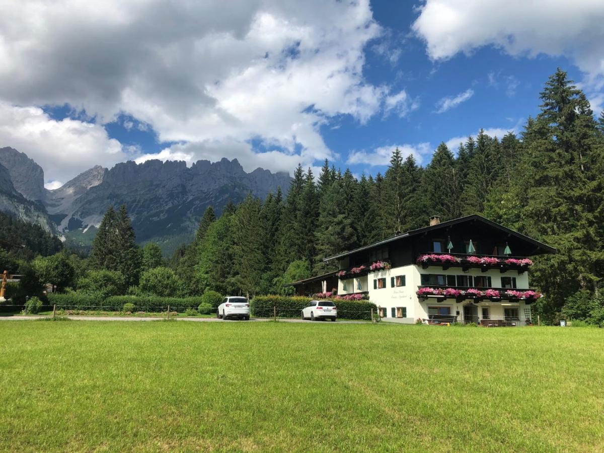 Otto Steiner Appartements Pension Ellmau & Wilder Kaiser Bagian luar foto