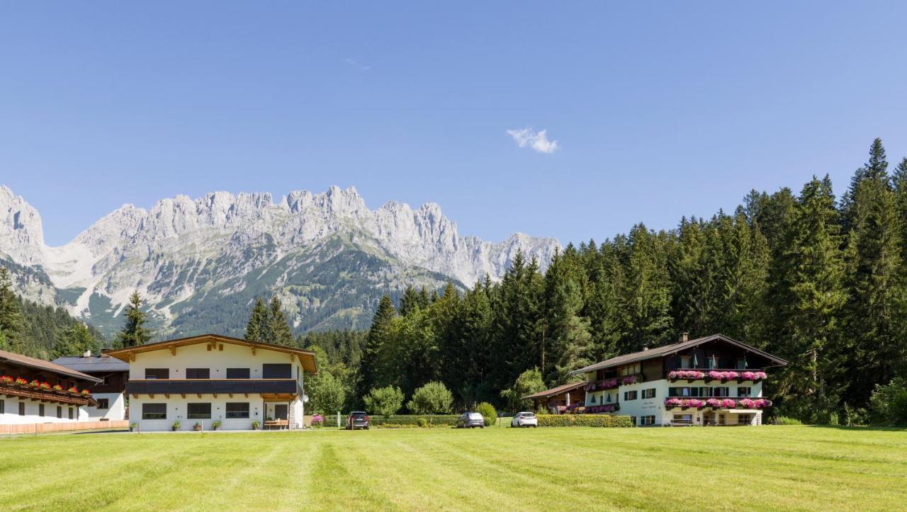 Otto Steiner Appartements Pension Ellmau & Wilder Kaiser Bagian luar foto