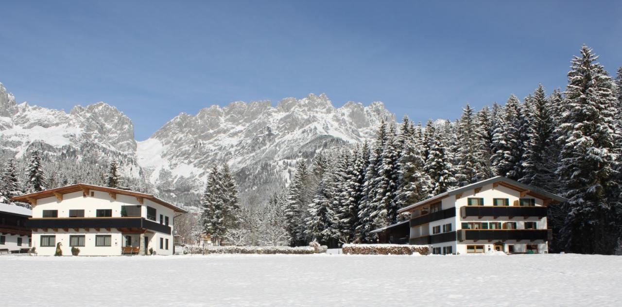 Otto Steiner Appartements Pension Ellmau & Wilder Kaiser Bagian luar foto