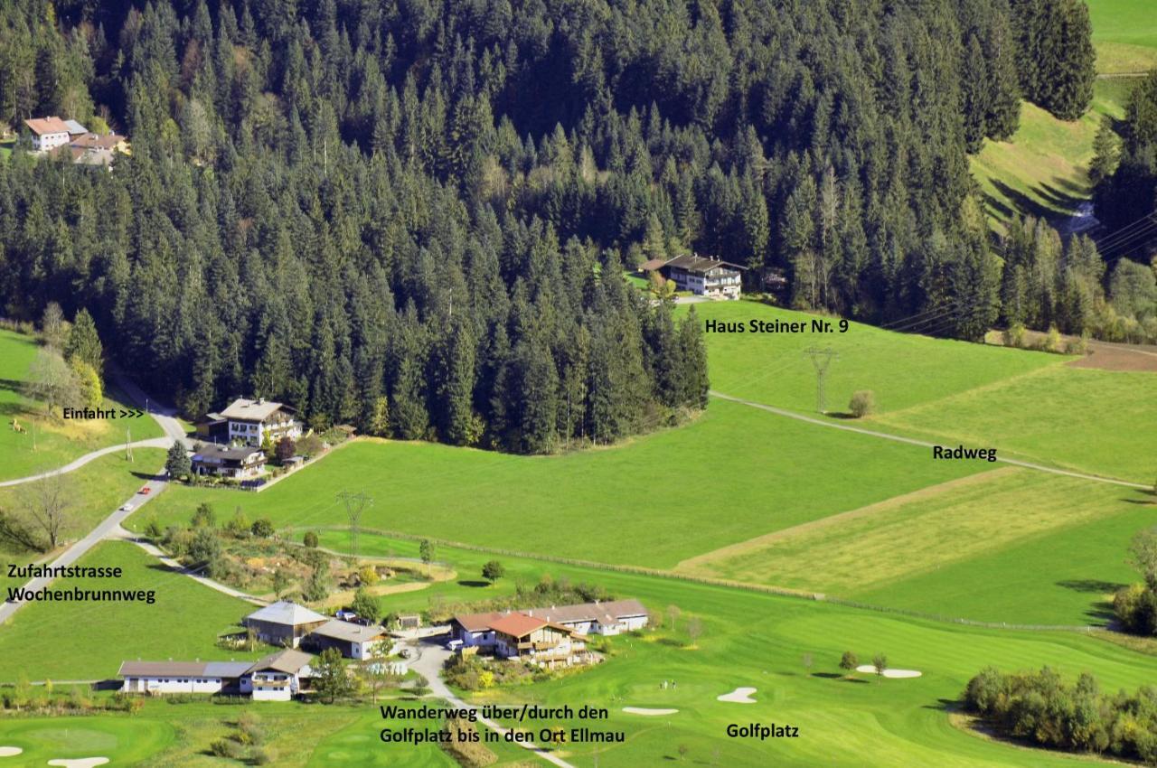 Otto Steiner Appartements Pension Ellmau & Wilder Kaiser Bagian luar foto
